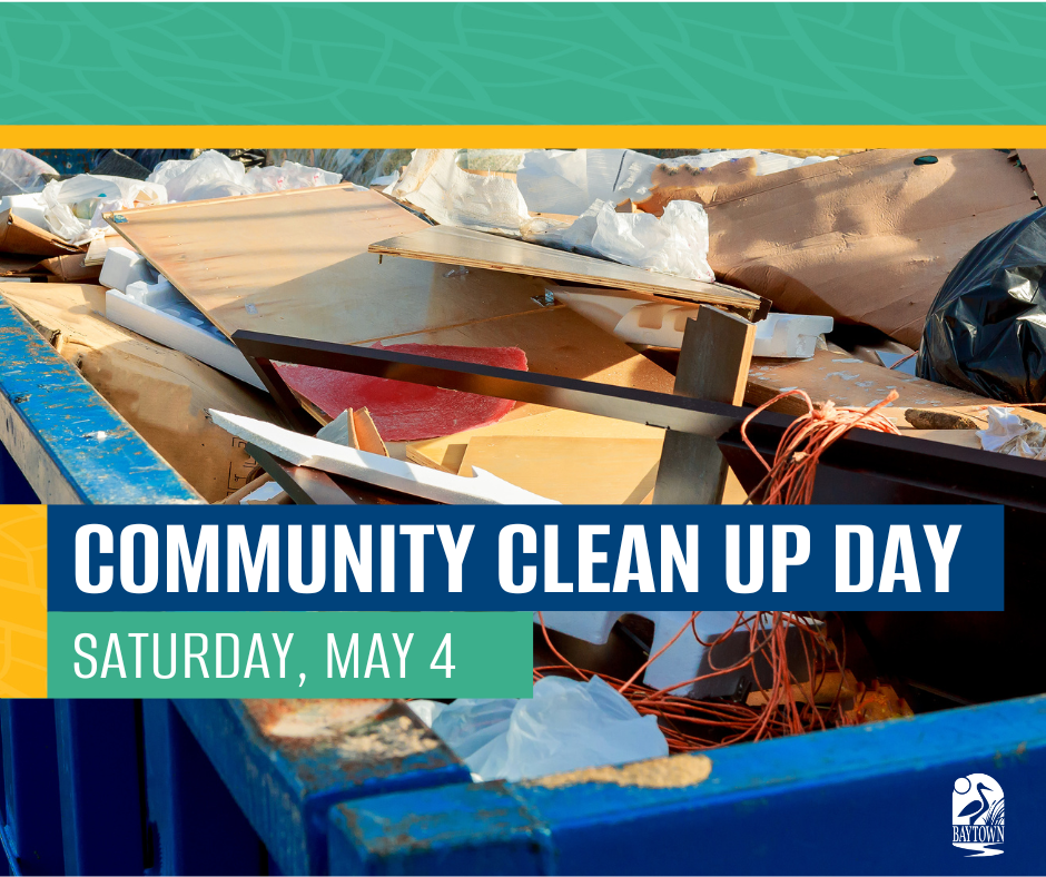 Community Clean Up MAY 4 Newsflash