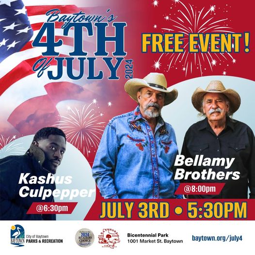 July 3rd 2024 Concert Lineup