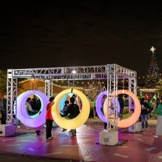 Holiday Hangout Glow Zone