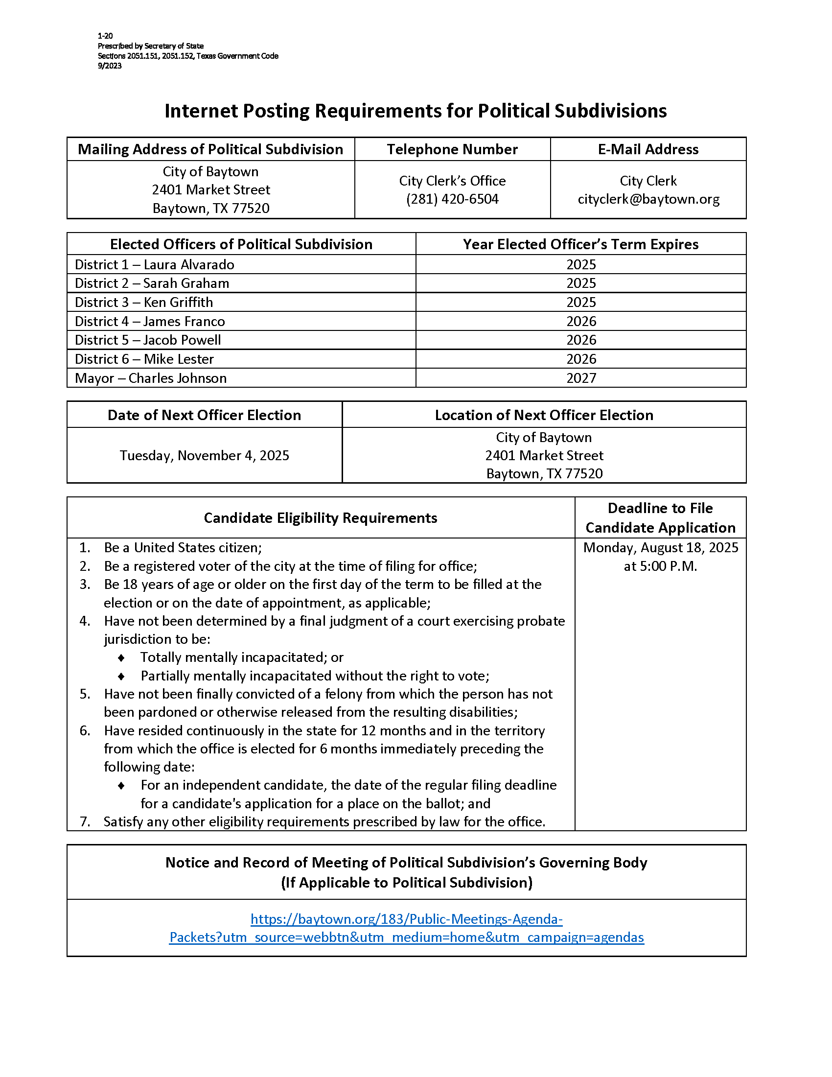 Election Internet Posting 2025  Eng