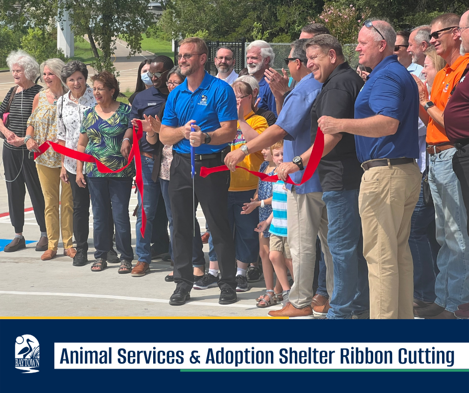 Animal Shelter Ribbon cutting