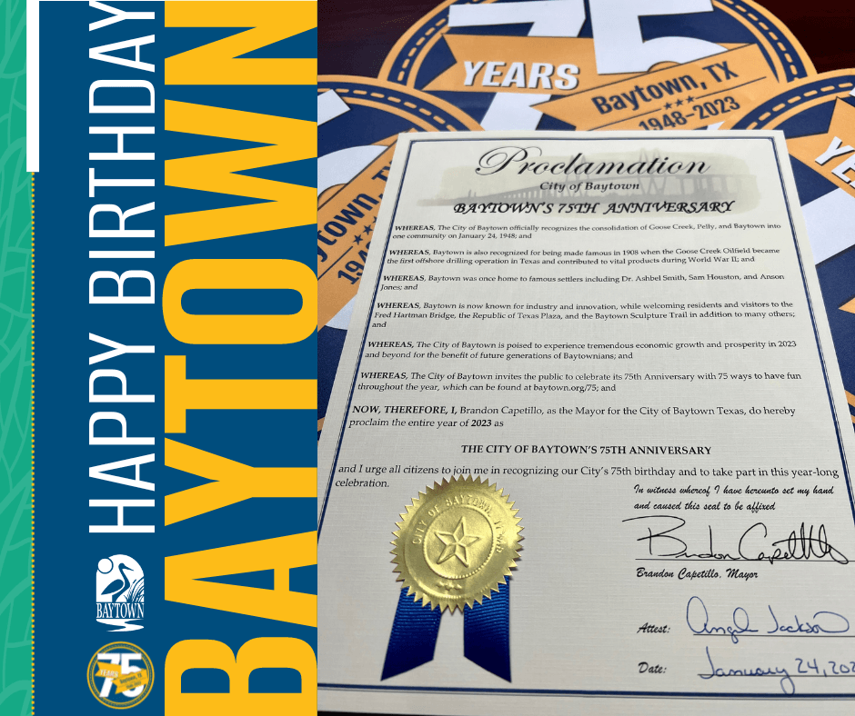 Happy Birthday Baytown