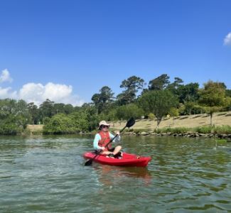 News Image Man kayaking