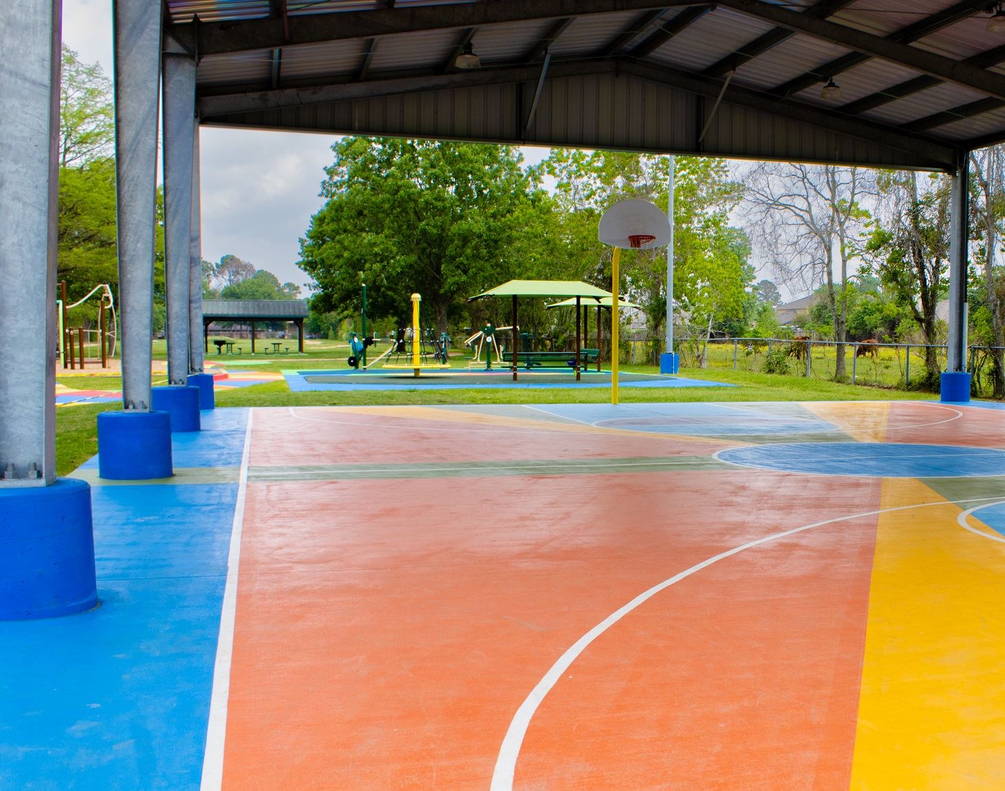 Newcastle Park Basketball Court