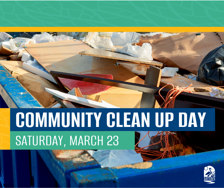 Community Clean Up March 23 Newsflash