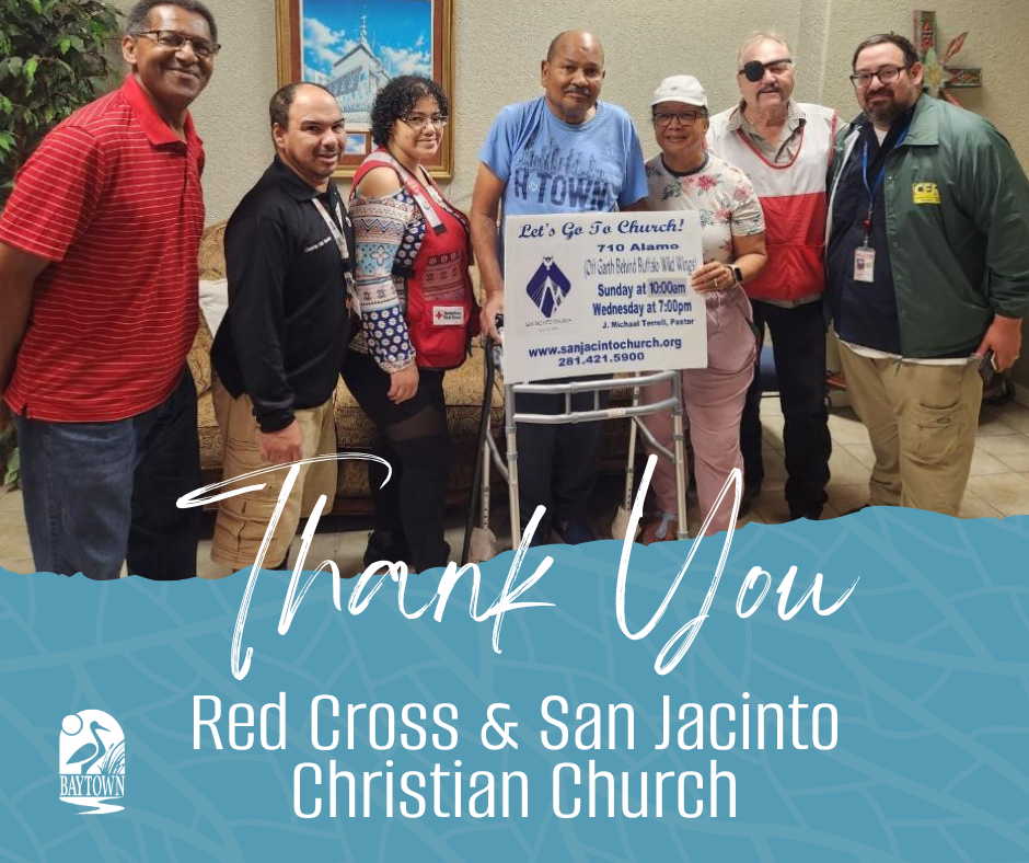 Thank You Red Cross San Jacinto