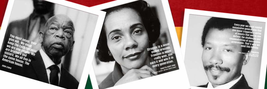 Juneteenth Quotes Photo Collage